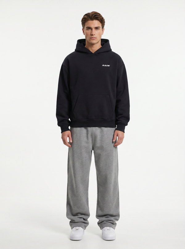 MASS HOODIE DEEP BLACK