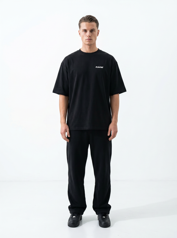RADE LOGO TEE BLACK