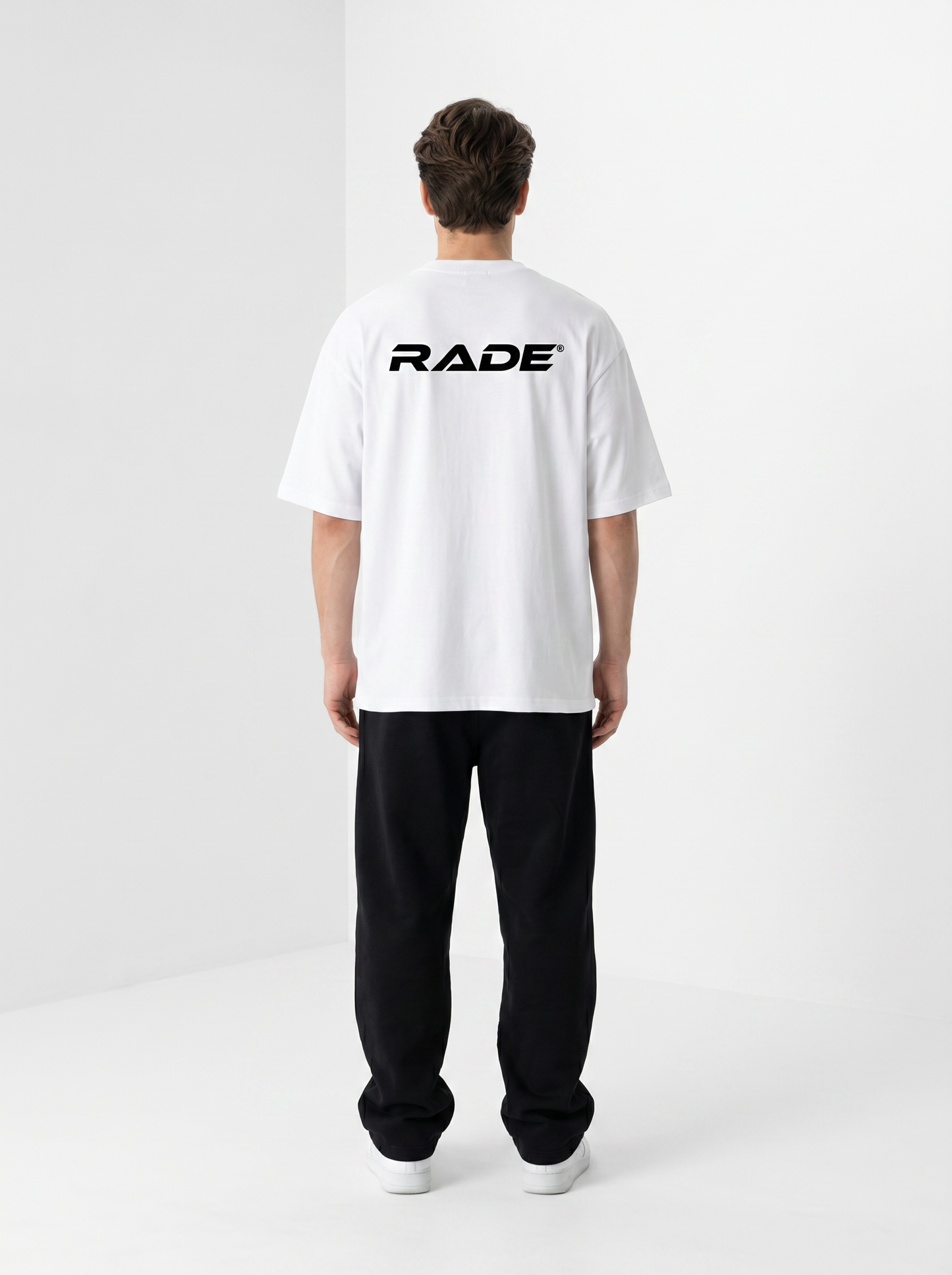 RADE LOGO TEE PURE WHITE