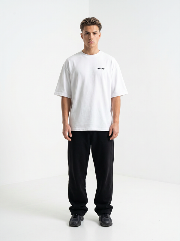RADE LOGO TEE PURE WHITE