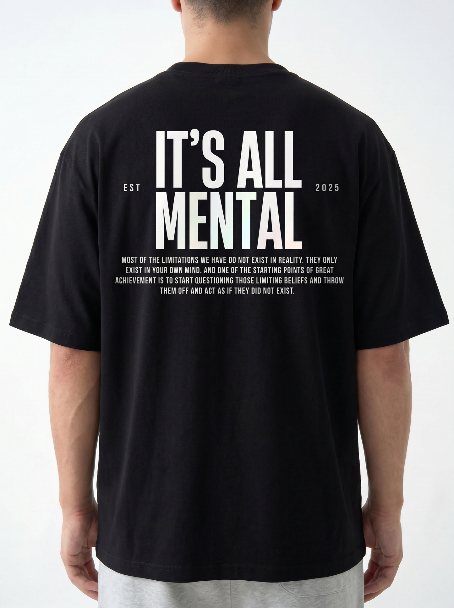 MENTAL TEE DEEP BLACK